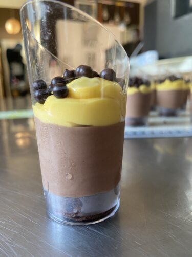 bicchierini cioccolato frutti esotici