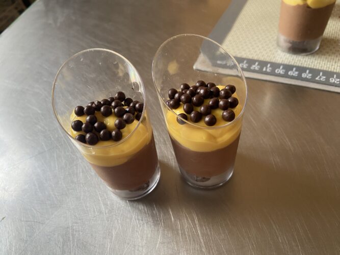 bicchierini cioccolato frutti esotici