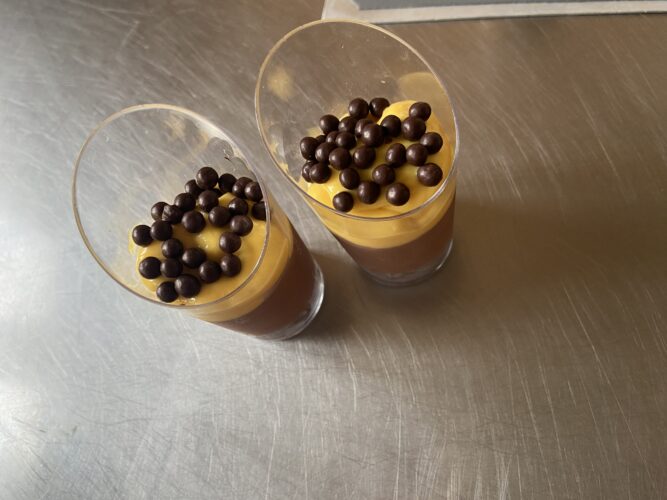 bicchierini cioccolato frutti esotici