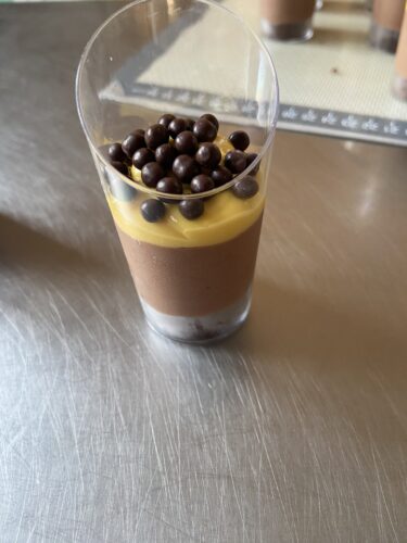 bicchierini cioccolato frutti esotici