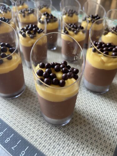 bicchierini cioccolato frutti esotici