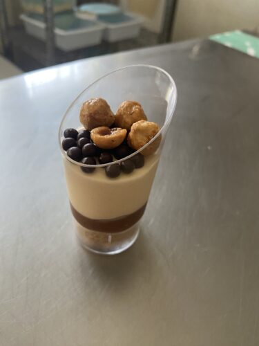 bicchierini dessert tutta nocciola