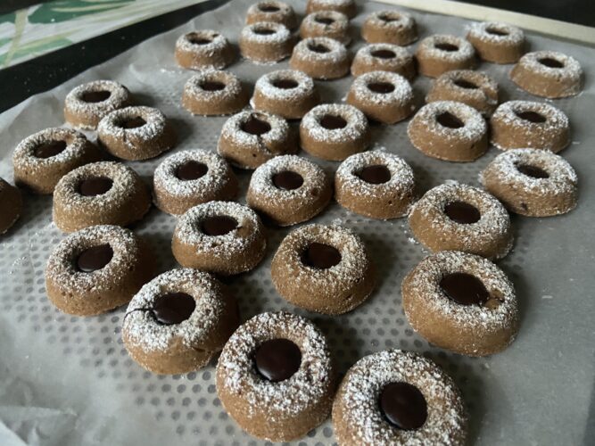 biscotti ciambelline caffe cioccolato