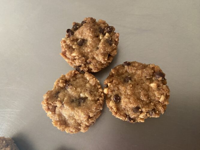 biscotti sbrisolini nocciola pistacchio