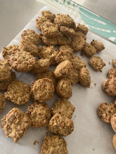 biscotti sbrisolini nocciola pistacchio