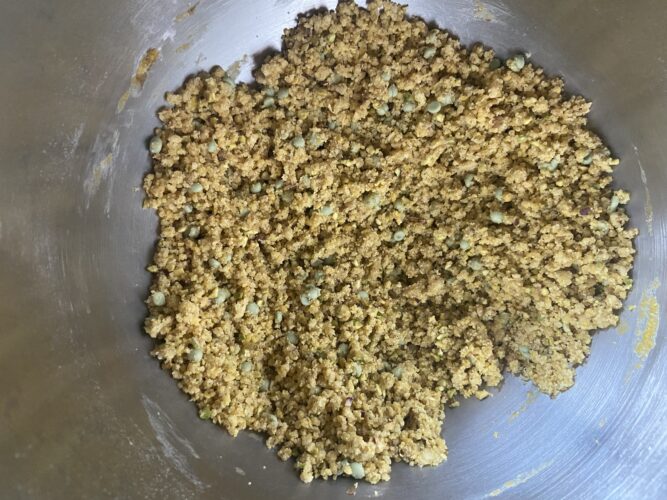 biscotti sbrisolini nocciola pistacchio