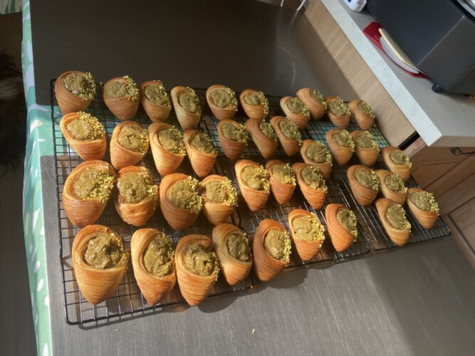 croissant barchetta dubai style