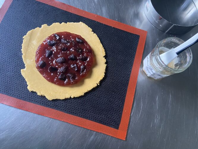 crostata bretone farro e fragole