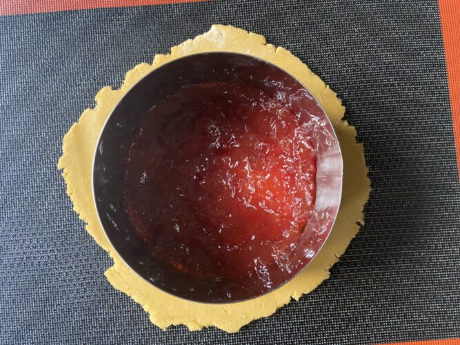 crostata bretone farro e fragole