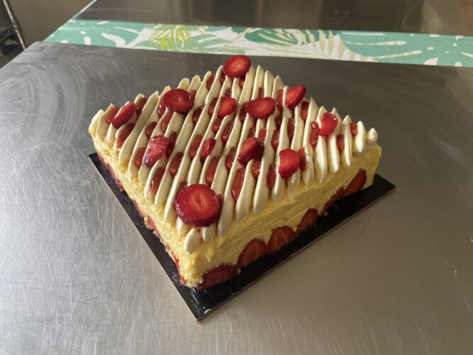 fraisier moderno quadrato