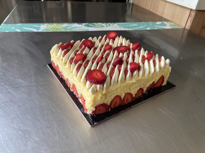 fraisier moderno quadrato