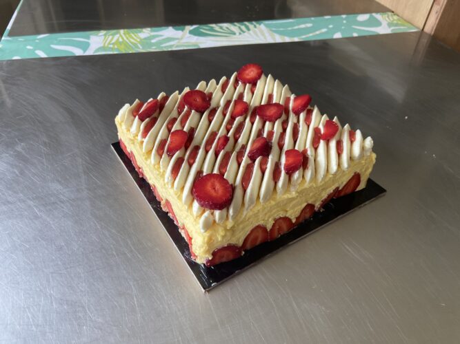 fraisier moderno quadrato