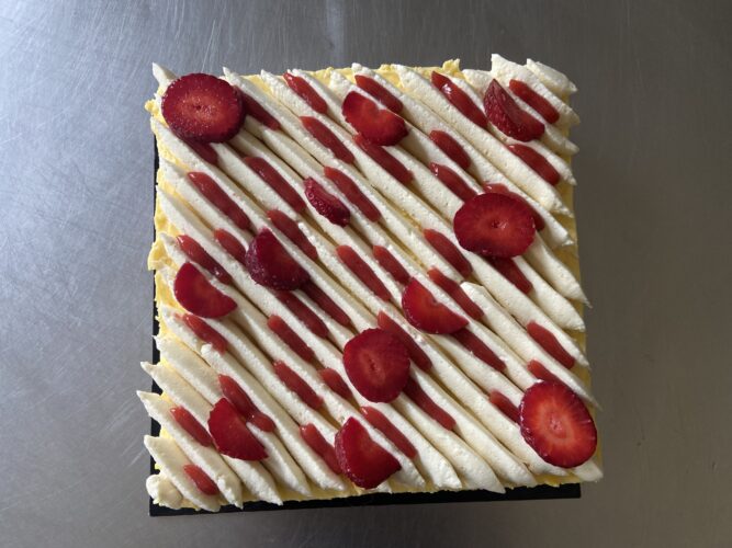 fraisier moderno quadrato