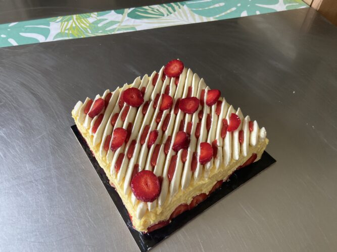 fraisier moderno quadrato