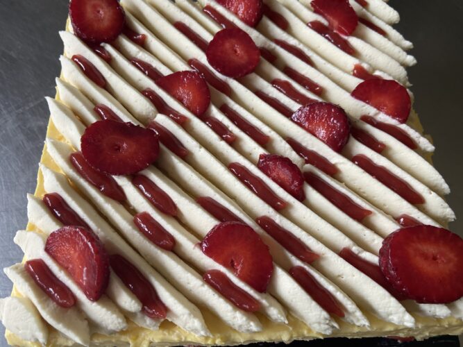 fraisier moderno quadrato