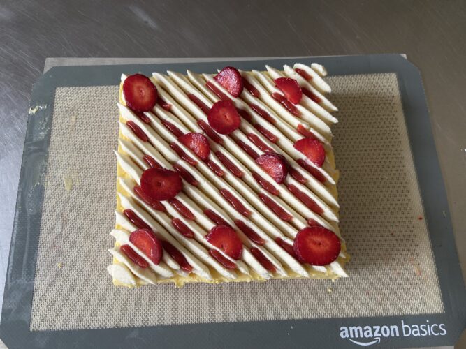 fraisier moderno quadrato