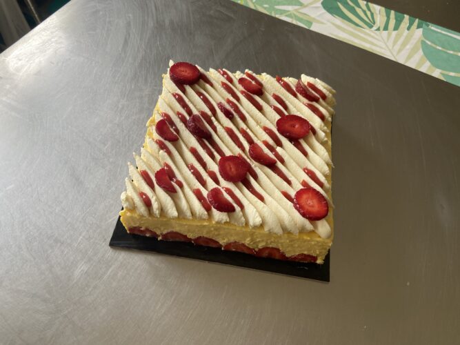 fraisier moderno quadrato