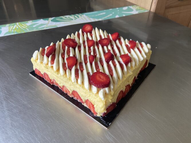 fraisier moderno quadrato