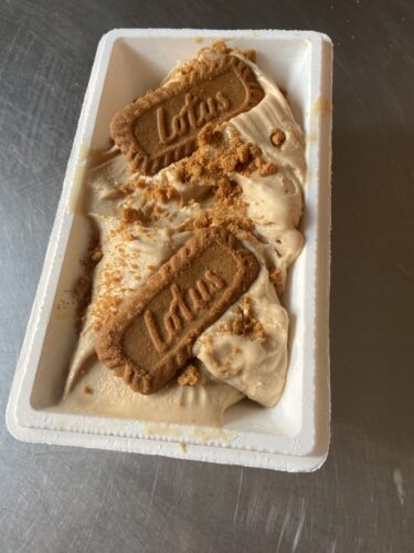 gelato biscoff lotus biscotto
