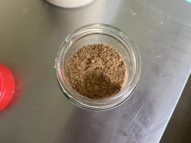 gelato fava tonka