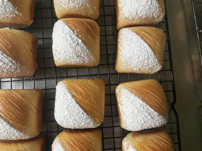 mini fagottino crissant crema di riso