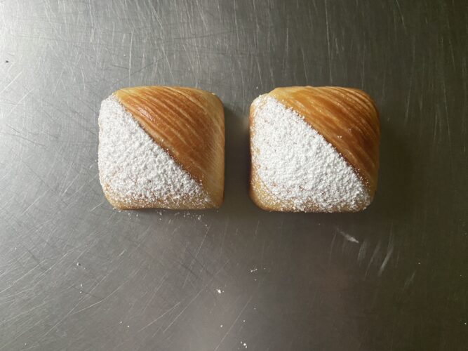 mini fagottino crissant crema di riso