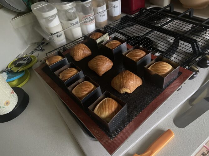mini fagottino crissant crema di riso