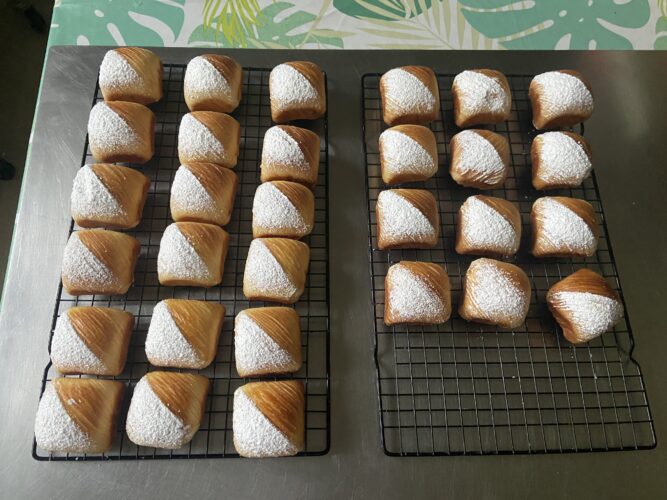 mini fagottino crissant crema di riso
