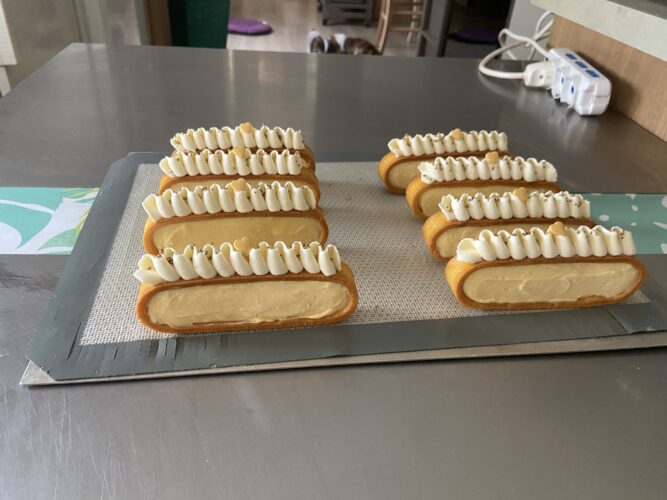 mini tart verticali tutta vaniglia