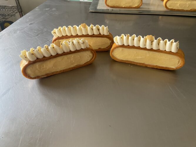 mini tart verticali tutta vaniglia