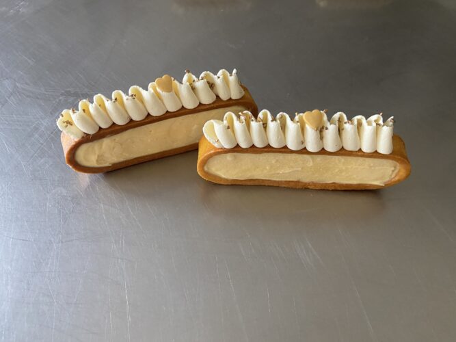 mini tart verticali tutta vaniglia