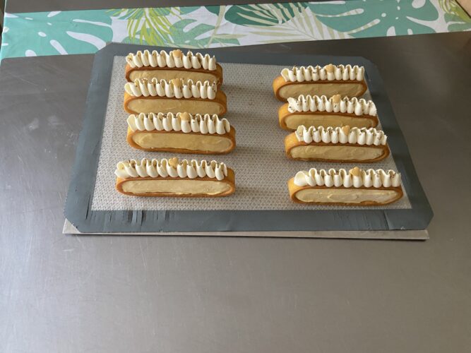 mini tart verticali tutta vaniglia