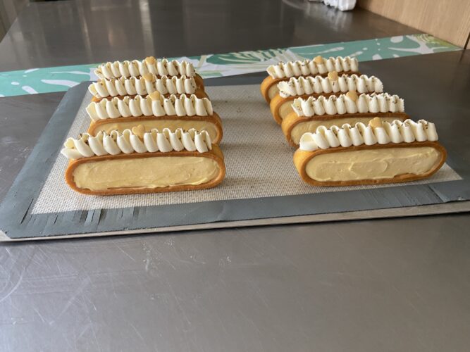 mini tart verticali tutta vaniglia