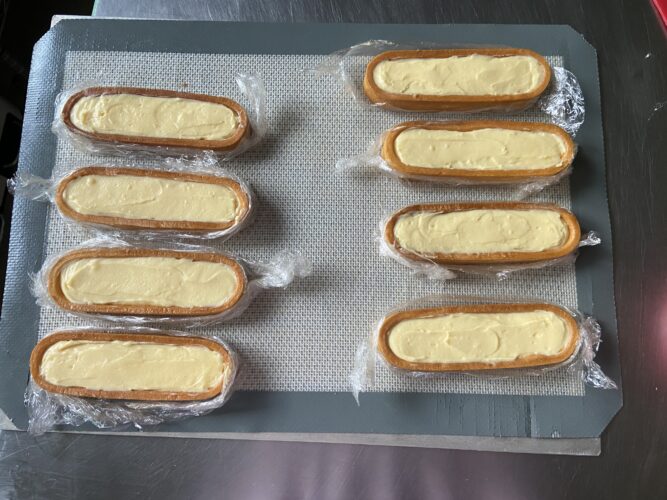mini tart verticali tutta vaniglia