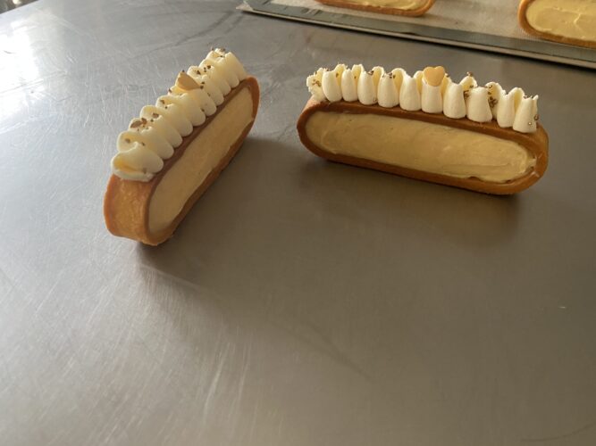 mini tart verticali tutta vaniglia