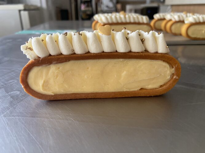 mini tart verticali tutta vaniglia