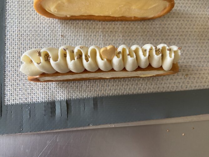 mini tart verticali tutta vaniglia