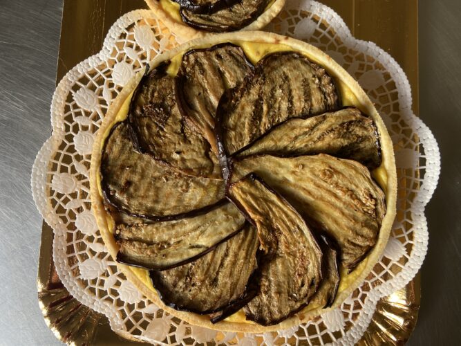 tart salata melanzane grigliate
