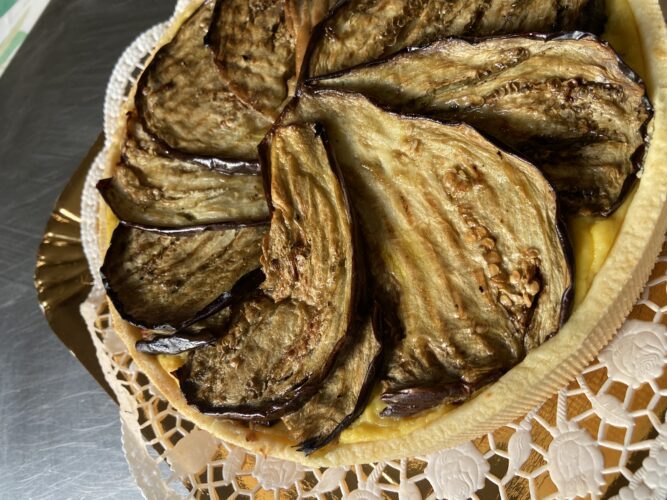 tart salata melanzane grigliate