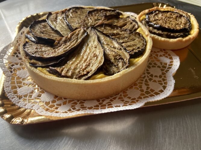 tart salata melanzane grigliate