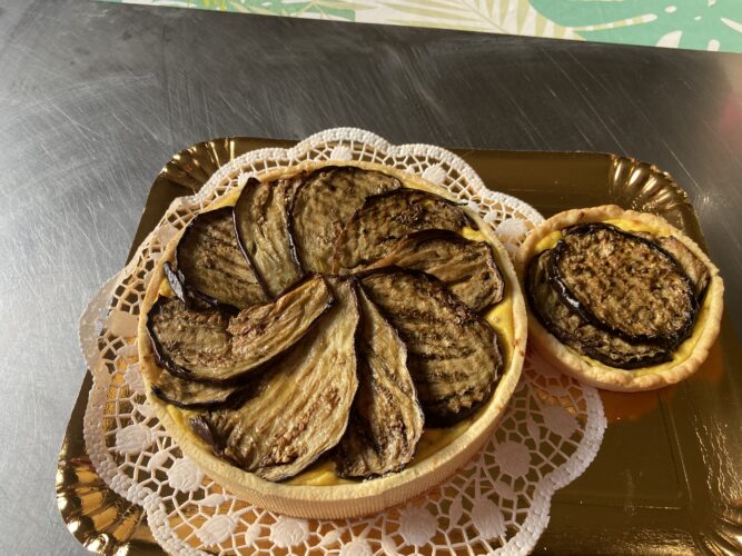 tart salata melanzane grigliate