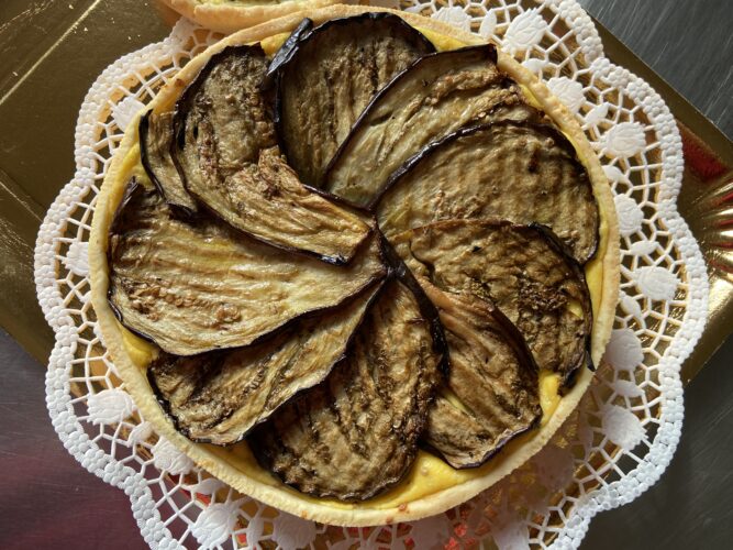 tart salata melanzane grigliate