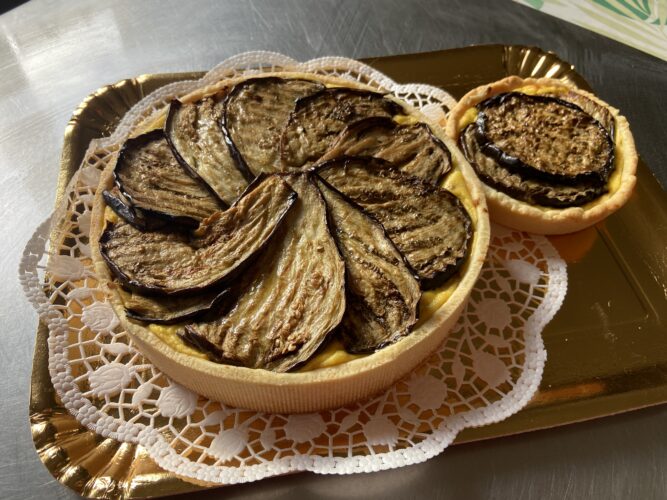 tart salata melanzane grigliate