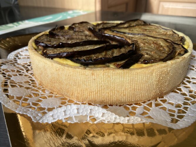 tart salata melanzane grigliate
