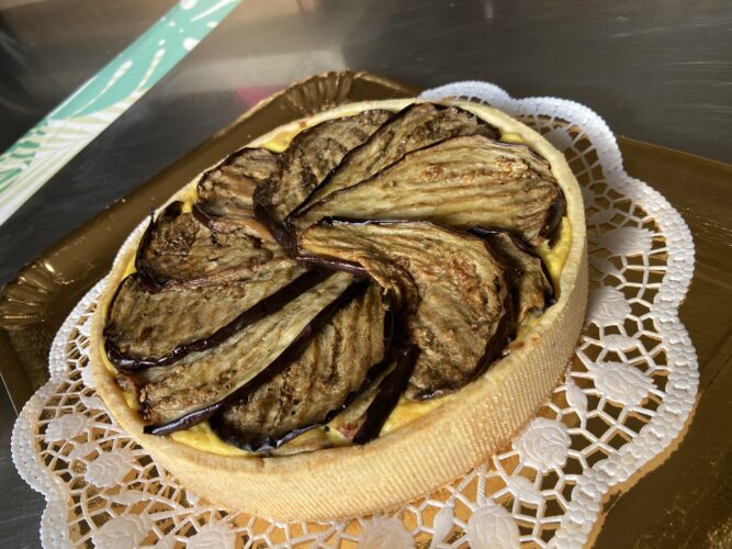 tart salata melanzane grigliate