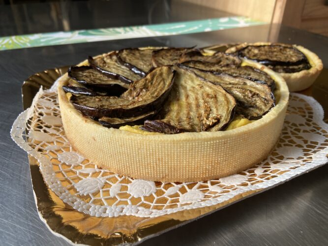 tart salata melanzane grigliate