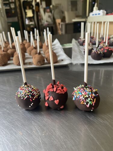 tartufi con avanzi cake pop