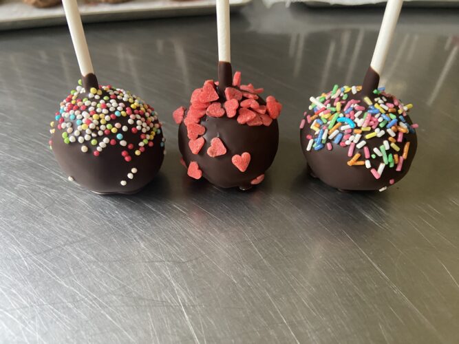 tartufi con avanzi cake pop