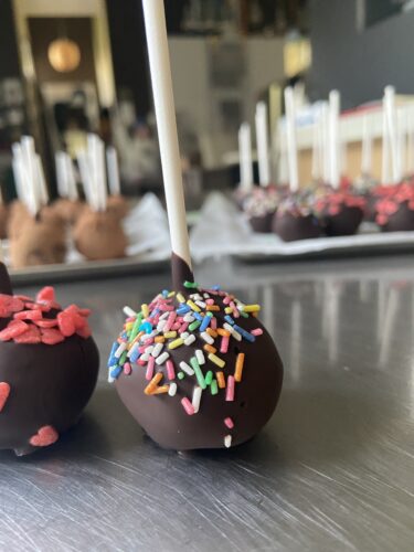 tartufi con avanzi cake pop