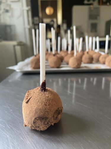 tartufi con avanzi cake pop